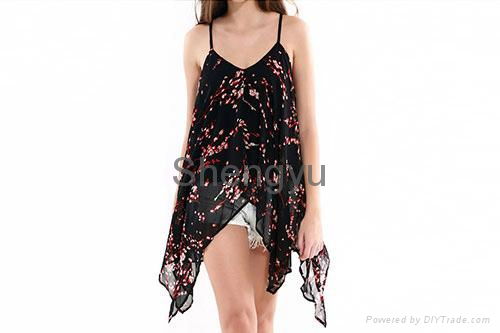 china guangzhou  factory manufacturer lady tops blouses shirt  tank camisole  3