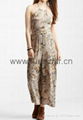 lady clothing dress garment folk costume summer wear  woven cotton silk clothes 