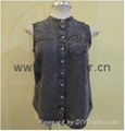 facotory cotton knit chiffon frabic shirt supplier baggy woven  wholesale  3