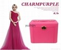 Beauty leather jewelry box with 3 drawers,6 color in stock