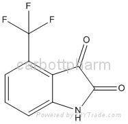 cas 386-73-2 4-(Trifluoromethyl)-1H-indole-2,3-dione