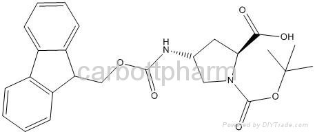 cas 176486-63-8 N-Boc-trans-4-N-Fmoc-amino-L-proline