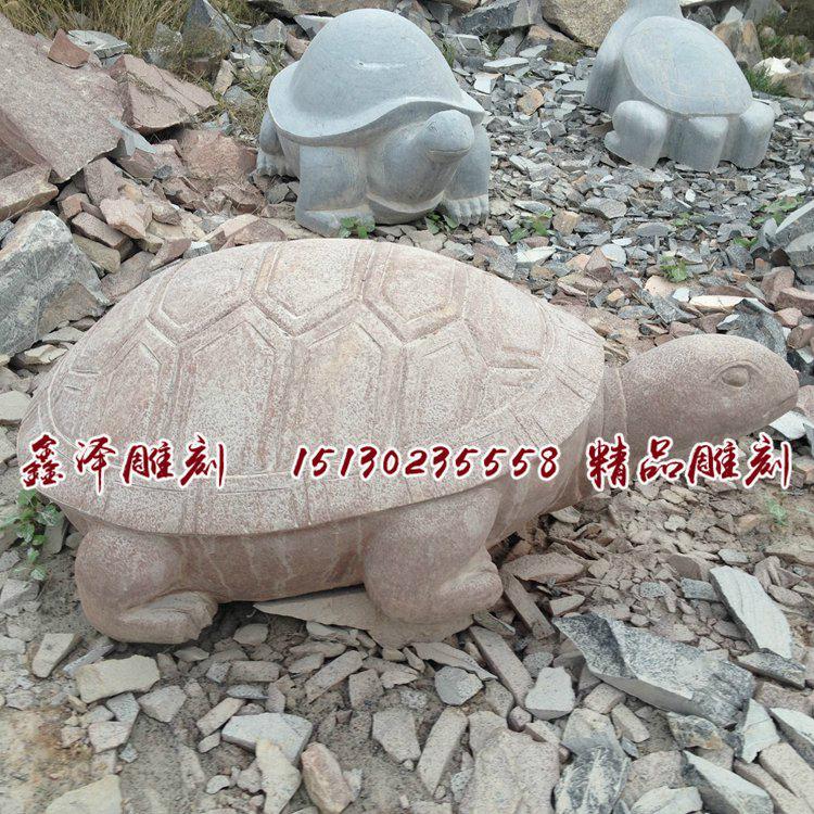 大理石石材乌龟海龟雕塑 3