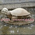 大理石石材乌龟海龟雕塑 4