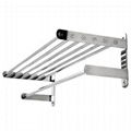 Customized stainless steel wall mounted bathroom towel rack 1