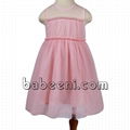 Pink party dress for baby girls - DR 2339 1