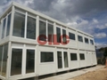 ISO 20'ft Modified Container for Fish Shop with Stainless Decoration  3