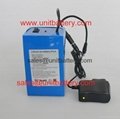 2016 OEM long life cycle 12v lithium ion battery pack for LED panel with charger