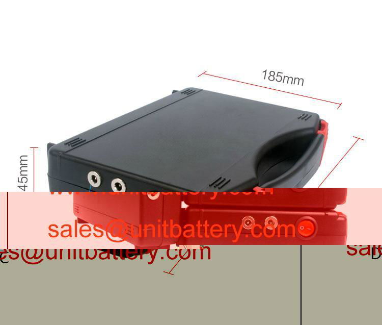 12V 30Ah lithium ion battery pack for 35W 55W 75W HID light hunting with special