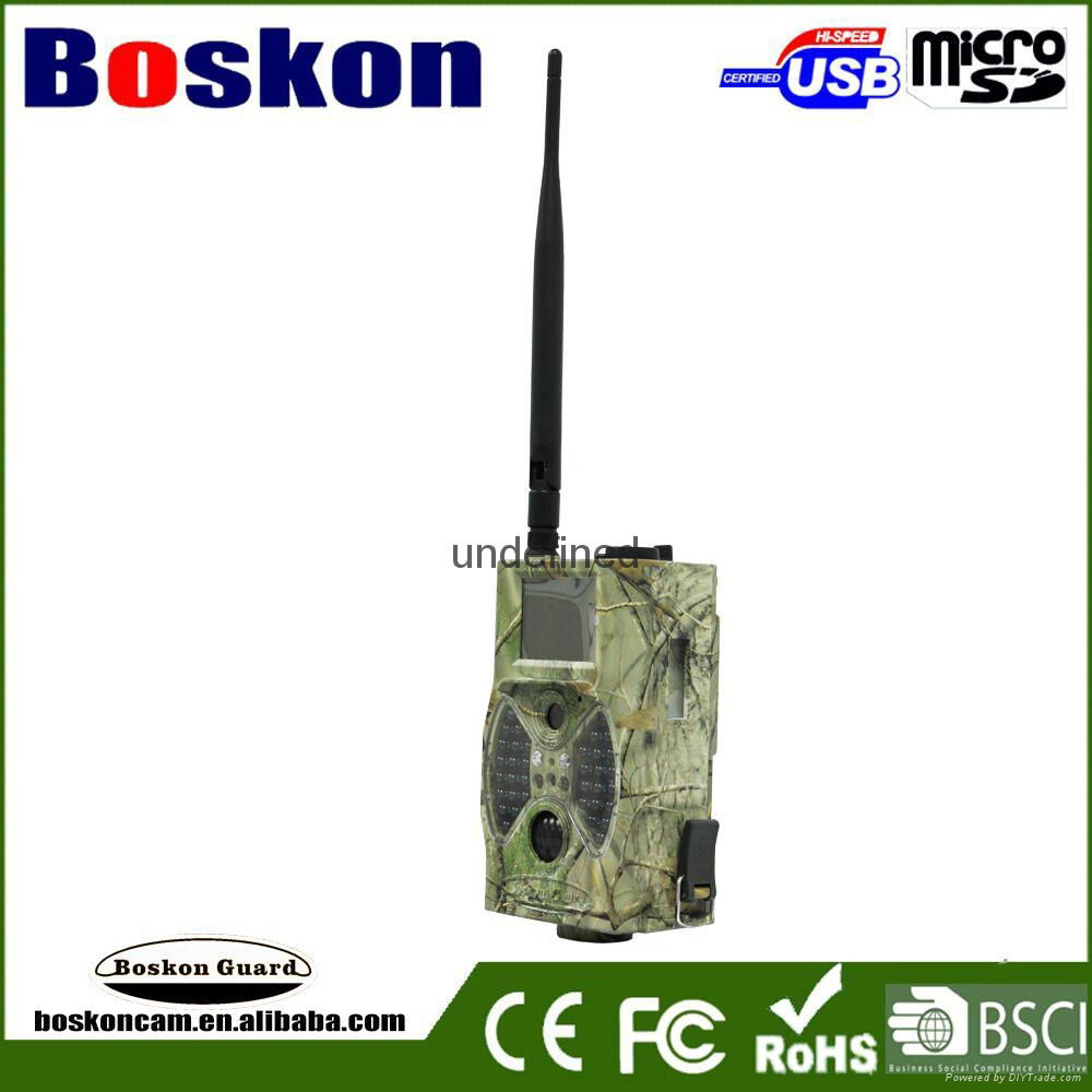 Free Sample Wholesale digital MMS GPRS  hunting trail camera  4