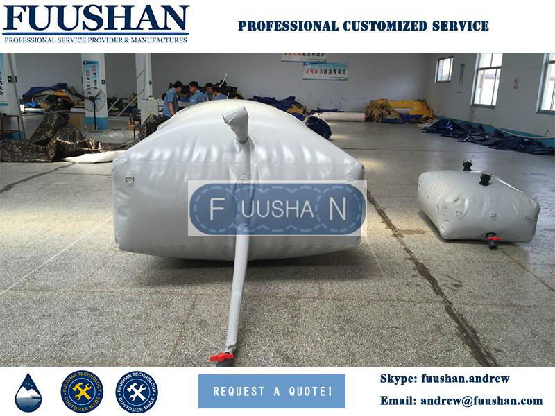 FUUSHAN Pillow Water Storage Tank Collapsible Storage Tank For Sale 3