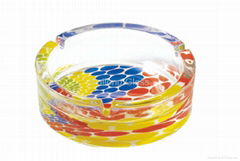 glass ashtray, printing ashtray