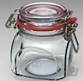 glass sealed jars sealed canister sealed pot sealed bottles 