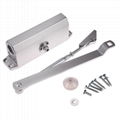 Size 3 CE Door Closer Fixed for Fire Doors - Silver 1