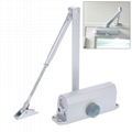 15-150kgs Aluminum Door Closer Two Independent Valve Control Sweep Wonderful 1