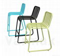 Stacking Modern Aluminum Outdoor Chair