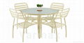 All Weather White Aluminum Outdoor Patio Furniture 1