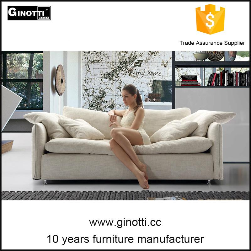 Down goose feather living room fabric sofa GPS1076 Ginotti (China