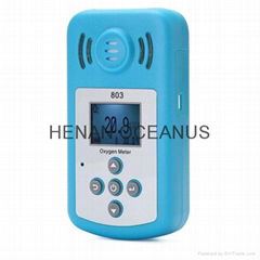 Portable Oxygen O2 gas detector