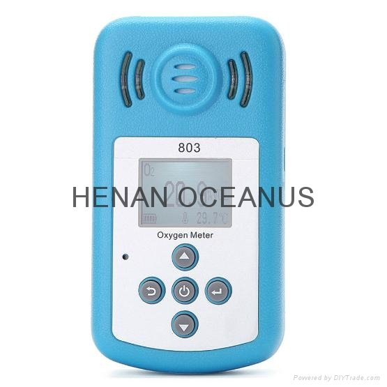 Portable Oxygen O2 gas detector 3