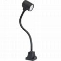 Aluminum led gooseneck machine light