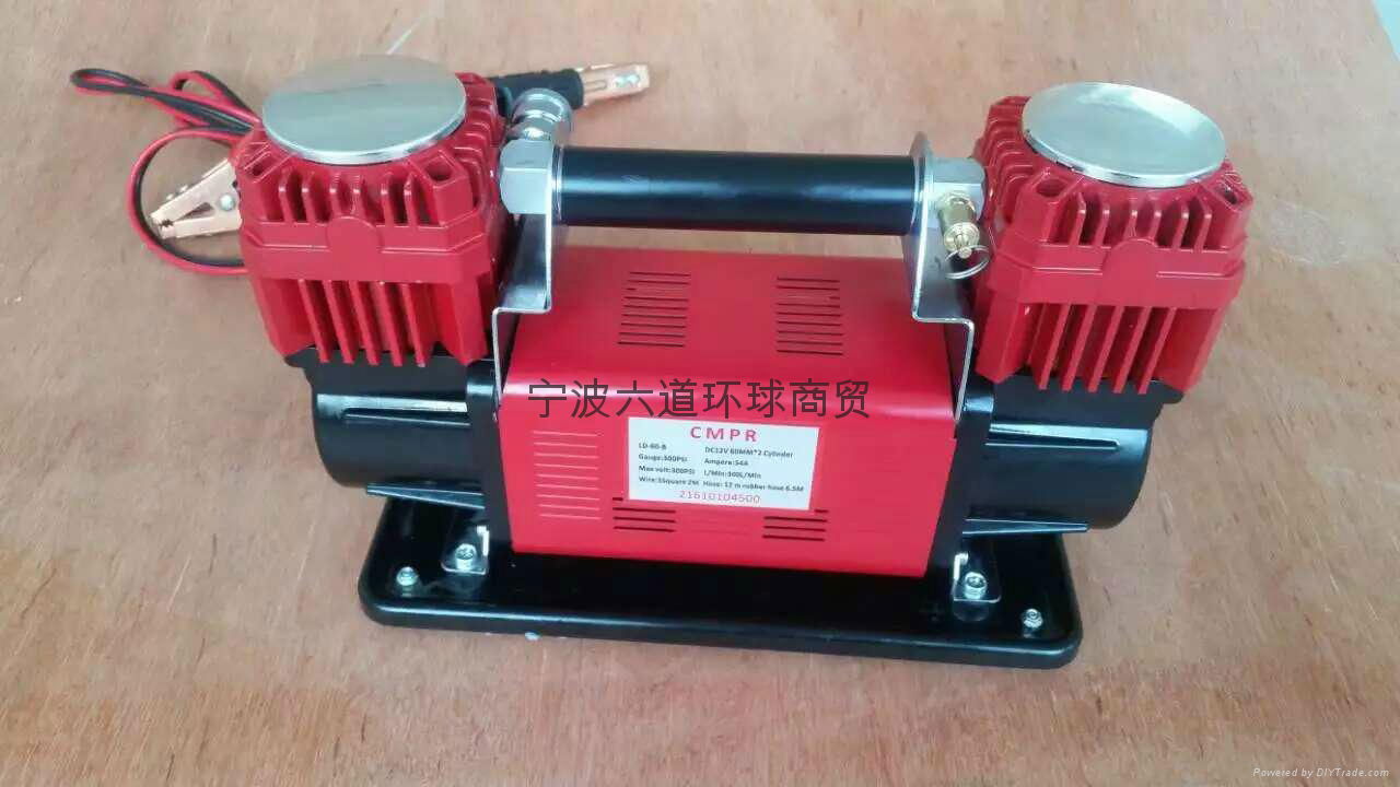 DC12V 60MM*2 Cylinder12 v auto air pump, the 12 v power pump, 12 v car pump 4