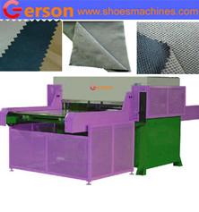 Jacquard Checker Honeycomb Microfiber Suede Fabric Die Cutting Machine