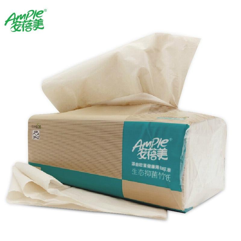 OEM Soft Packed Paper Facial Tissue Bamboo Facial Paper