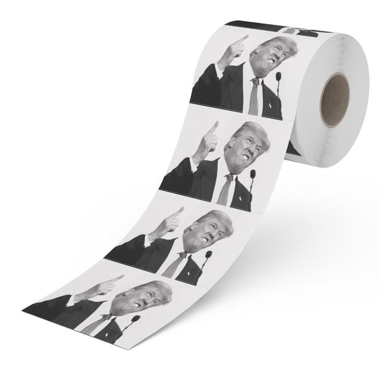 Wholesale Custom Printed Donald Trump Toilet Paper 2