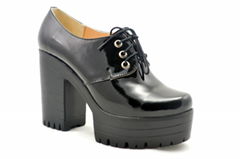 Ukraine genuine leather women's low shoes Passo Avanti(6201)