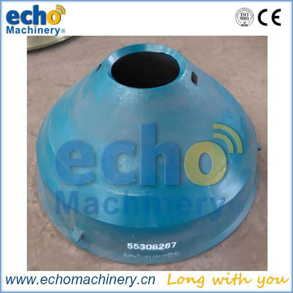Metso cone crusher parts concave and mantle for HP100 HP200 HP300 HP400  2