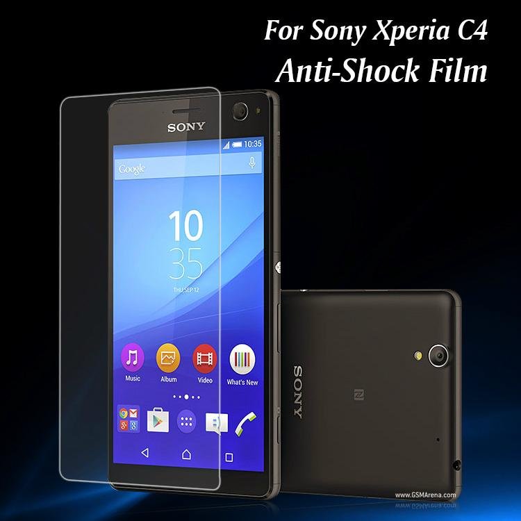 Anti shock screen protector for Sony Xperia C4
