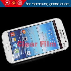 In stock clear screen protector for Samsung galaxy grand duos