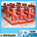 . J type dock bollards