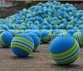 Kids Funny Toy Balls 3.5cm Rainbow Color EVA Material Ball Foam Sponge Children'