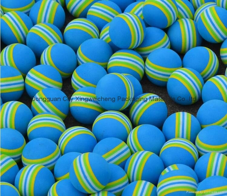 Kids Funny Toy Balls 3.5cm Rainbow Color EVA Material Ball Foam Sponge Children' 5