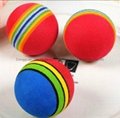 Hot Sale 3.5cm Colorful EVA Ball Cat and Dog Toy Soft Funny Ball Pet Toy