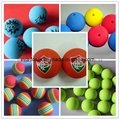 2016 Hot Sale Favorite Cute Colorful Crazy Promotional Happy EVA Rainbow Ball To