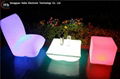 colourful waterproof led cube chair lighting hot sale led light furniture chairs 3