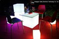 colourful waterproof led cube chair lighting hot sale led light furniture chairs 4