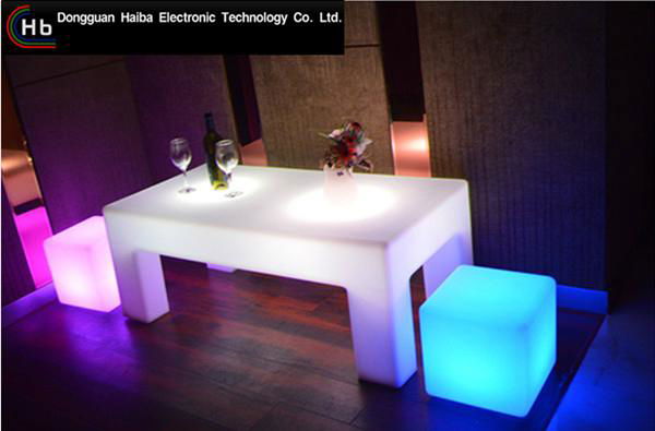 colourful waterproof led cube chair lighting hot sale led light furniture chairs 5