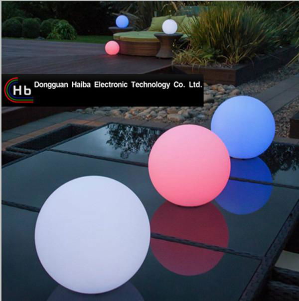 waterproof floating led light ball 4