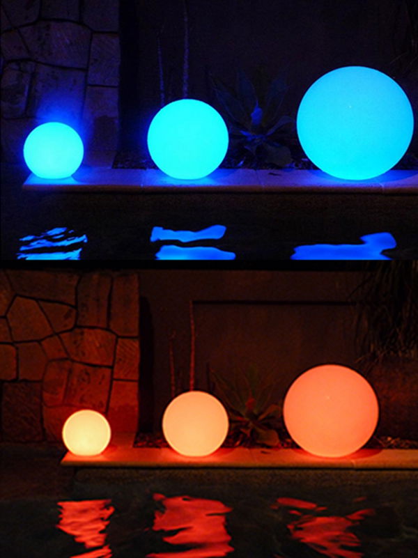 waterproof floating led light ball 5