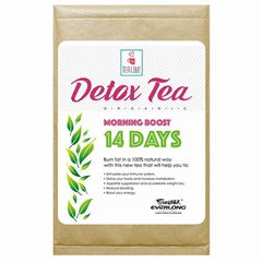 100% Organic Herbal Detox Tea Slimming Tea Weight Loss Tea (morning boost tea 14