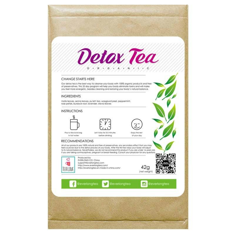 100% Organic Herbal Detox Tea Slimming Tea Weight Loss Tea (14 day program) 5