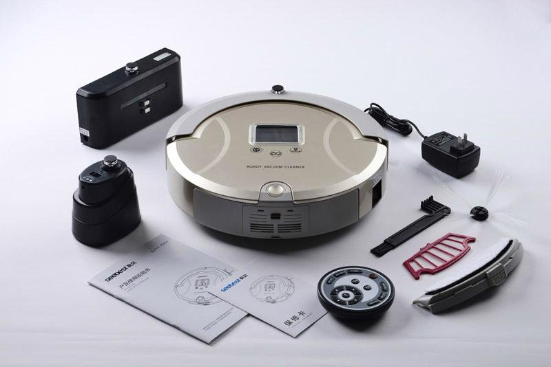 2016 new robot vacuum cleaner with UV sterilizer 5