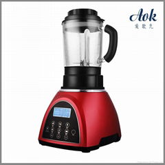 High speed electric blender with glass cup