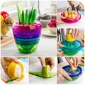 Plastic Fruits Plant Multi-functional Kitchen Tool Set 5