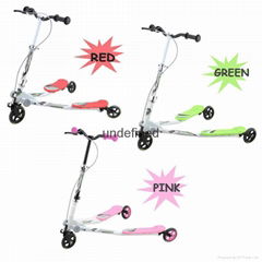 New Kids Speeder Scooter 3 Wheel with braker  Push Tri Motion Foldable Scooter