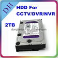 WD20PURX--2TB 3.5'' 64MB Cache 7200RPM CCTV/NVR/DVR Internal Hard Drive (Refurb)